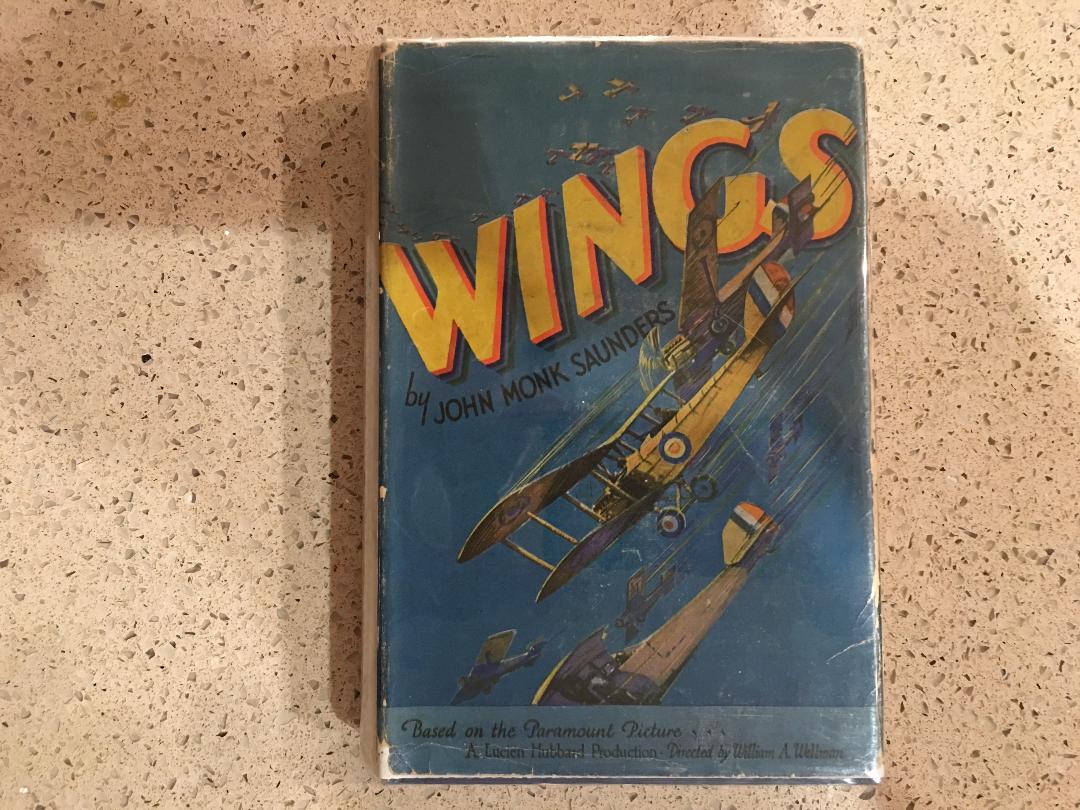 Treasures from The Dalenberg Library:  Wings, by John Monk Saunders (1927)